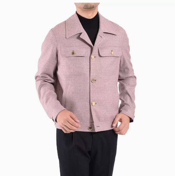 定価266,200円Gabo ウール&カシミアGジャンタイプブルゾンロロピアーナ