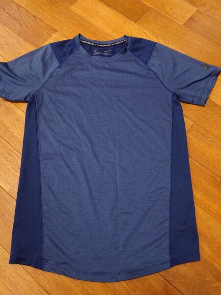 アンダーアーマー ネイビー 半袖 S 半袖 Tシャツ