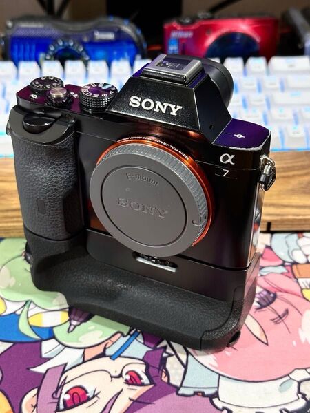 SONY α7初代ボディ ROWA互換バッテリーグリップ付き
