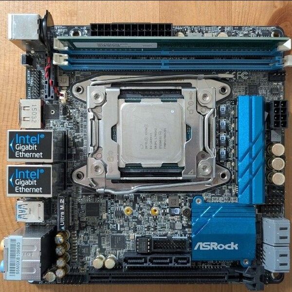 【動作確認済】 ASRock X99E-ITX/ac mini itxマザーボード