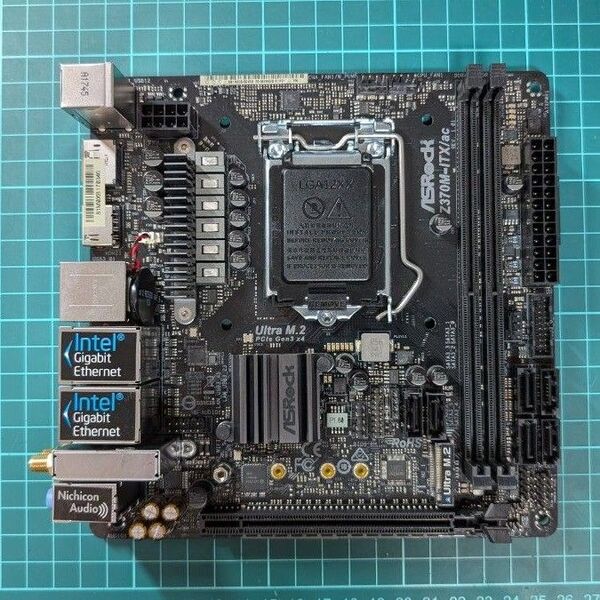 【動作確認済】 ASRock Z370M-ITX/ac mini itx マザーボード