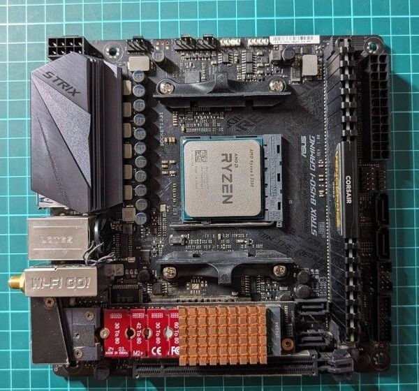 【動作確認済】 CPU + mini itx マザーボード + メモリ + SSD セット