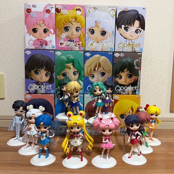 美少女戦士セーラームーン Q posket フィギュア 全12種セット Qposket