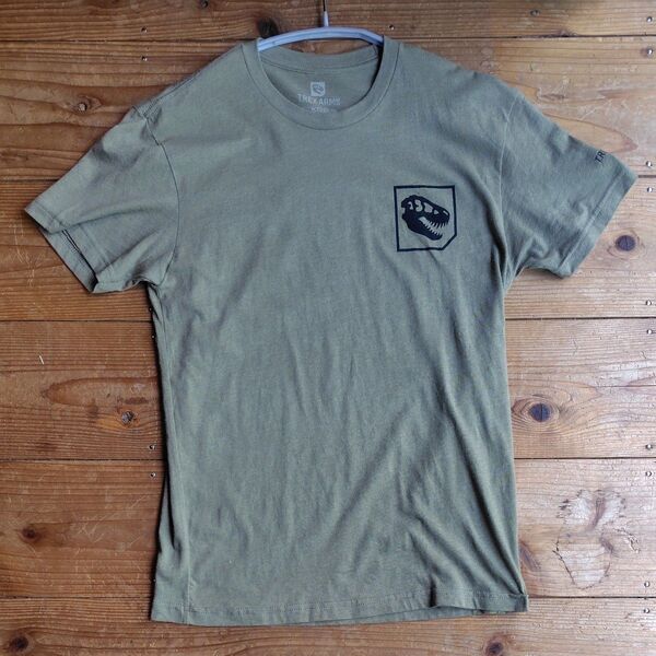 【実物】T.REX ARMS Minimalist Tシャツ オリーブサイズ: US-S (日本サイズS/M)