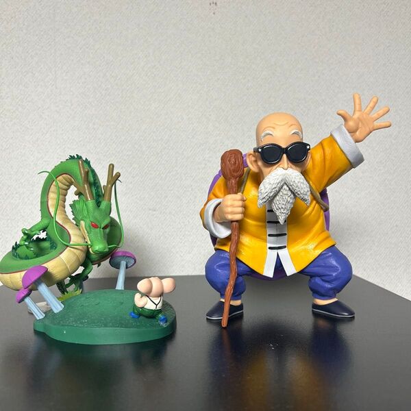 ドラゴンボール 一番くじ 亀仙人 ウーロン 神龍 フィギュア セット