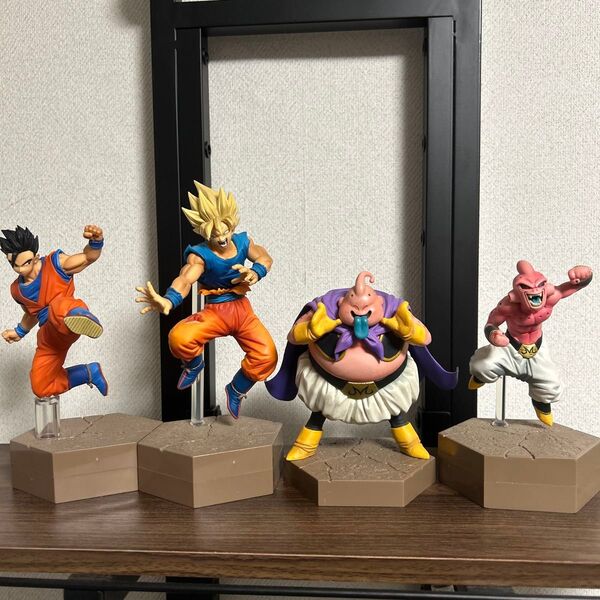 ドラゴンボール改 DXF フィギュア 孫悟空 孫悟飯 魔人ブウ 4点セット