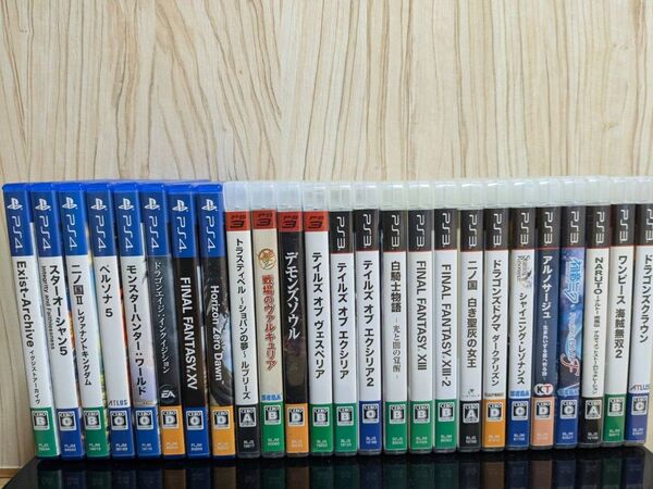 PS3 PS4 ソフト 25本セット RPG多め ★24時間以内発送★