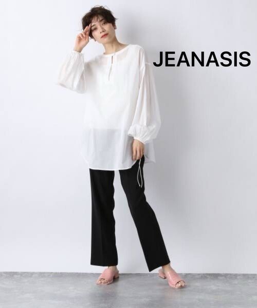 JEANASIS ジーナシス バックオープンブラウス