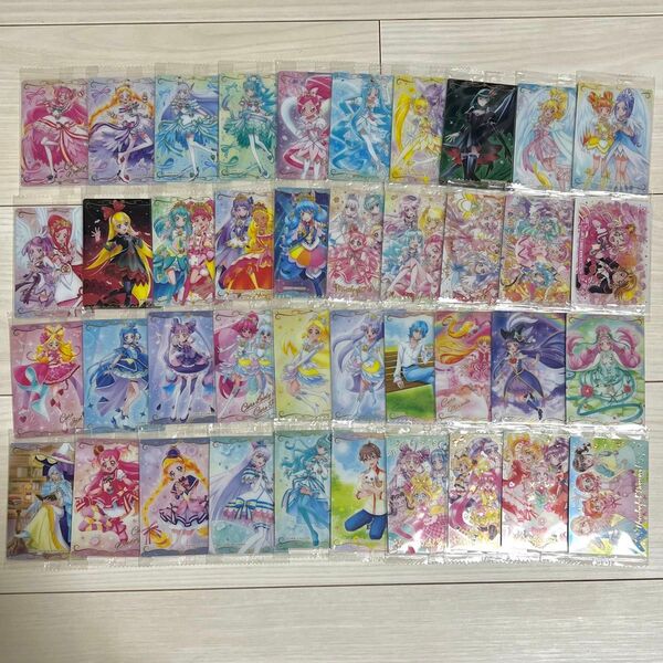 プリキュアウエハースカード 40枚セット