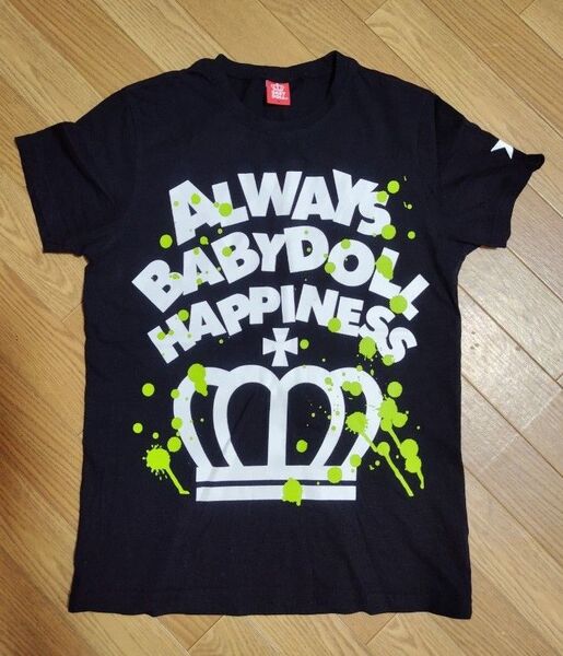 ※※ babydoll Tシャツ グリーン S 160 ベビードール