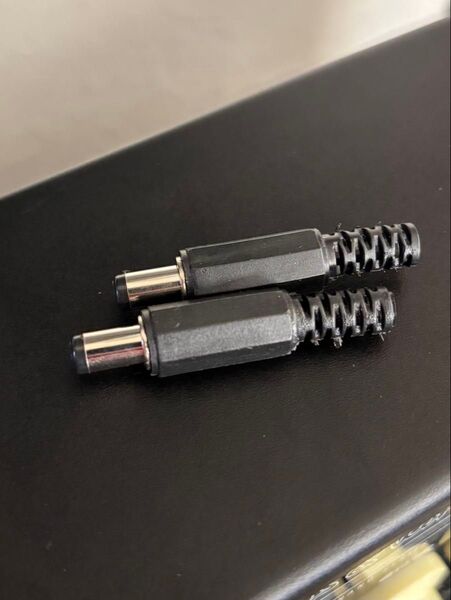 DC電源プラグ 5.5mm× 2.1mm 2個