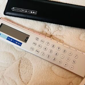 電卓付き定規 カリキュレーター