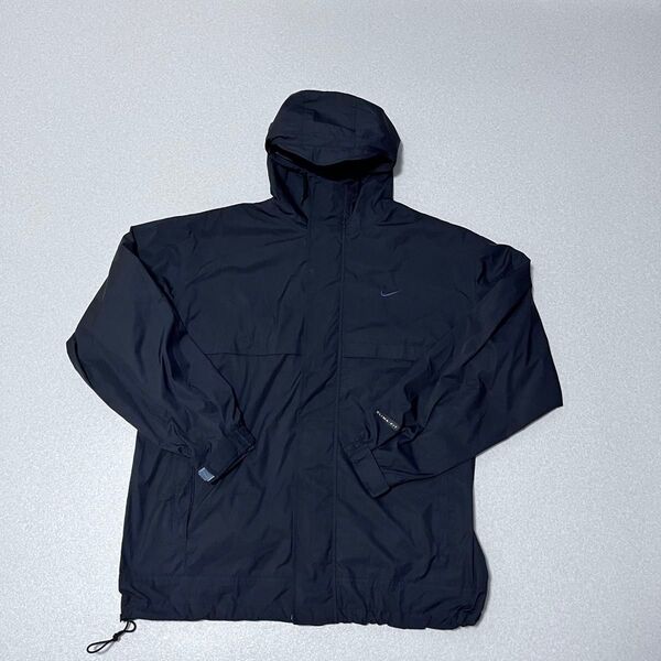 NIKE CLIMA-FIT メンズ Lサイズ フード付きナイロンジャケット 黒