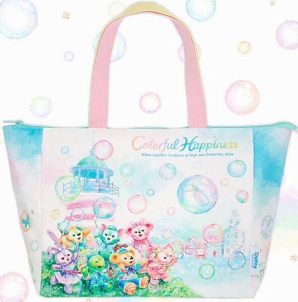 カラフルハピネス トートバッグ ダッフィー&フレンズ 東京ディズニーシー