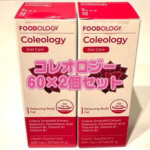 【新品未開封】FOODOLOGY Coleology 60錠入り×2箱セット