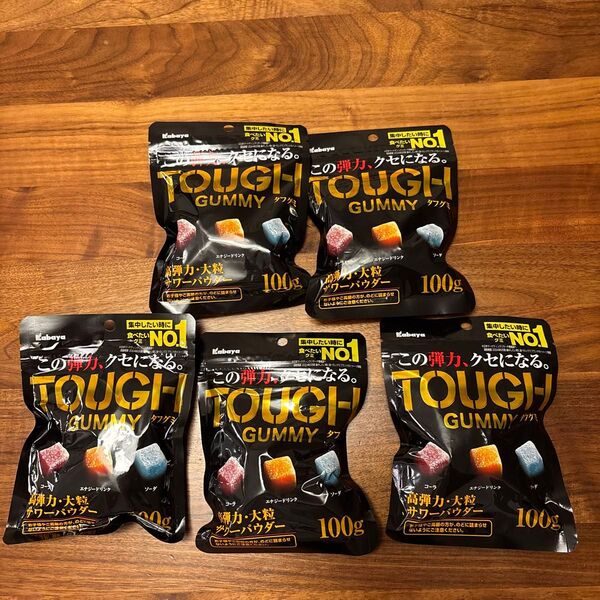 TOUGH GUMMY タフグミ コーラ エナジードリンク ソーダ 5袋