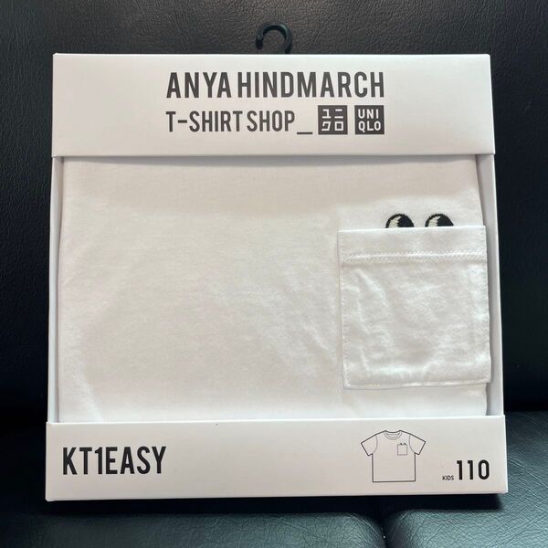 ユニクロ UNIQLO アニヤ コラボ Tシャツ こども キッズ シンプル 半袖 綿100 ANYA 110cm