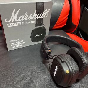 Marshall MAJOR III BLUETOOTH ヘッドホン ブラック