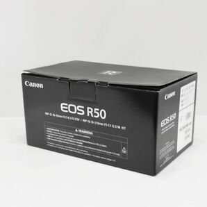 新品 Canon キャノン EOS R50 ダブルズームキット ブラック
