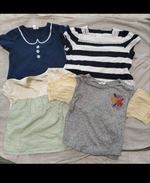 コンビミニ LAGOM BREEZEなどTシャツ4点セット 100cm