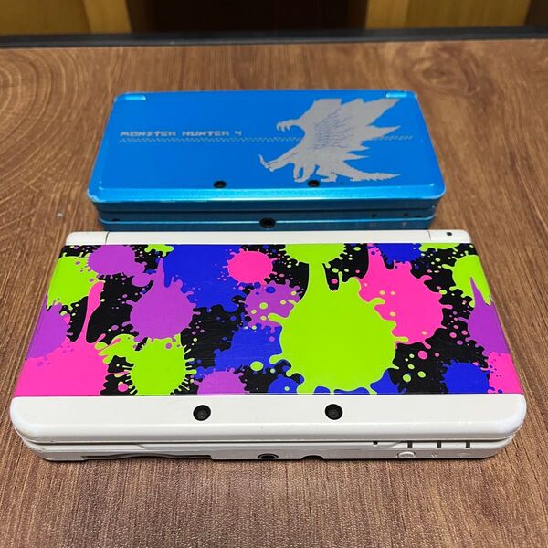 【訳有】new3DS スプラトゥーン 着せ替えカバー 3DS モンスターハンター4ver.