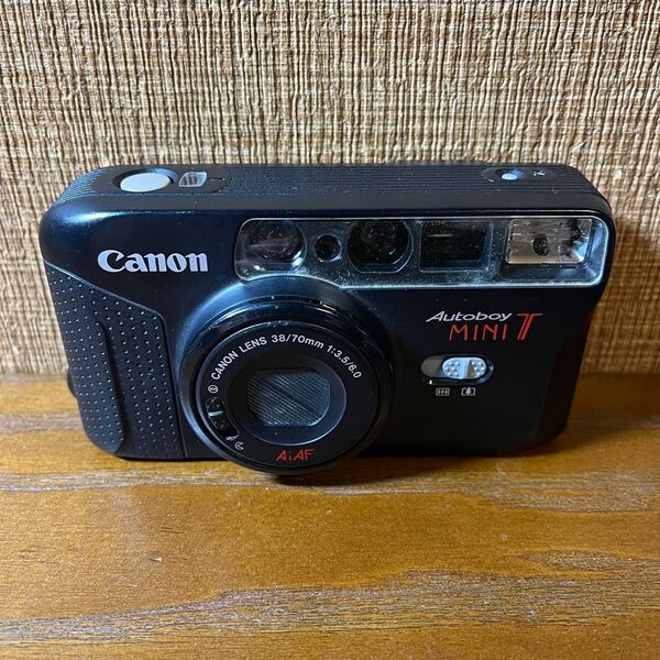 【起動確認】Canon Autoboy MINI T 38/70 1:3.5/6.0 フィルムカメラ