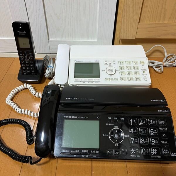 【起動確認】おたっくす KX-PW521 KX-PD502 KX-FKD559 電話機 子機付 FAX