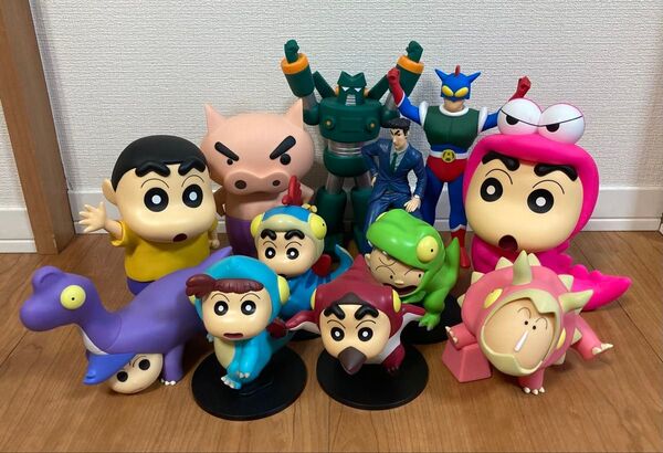 【開封品 12種セット】クレヨンしんちゃん フィギュア