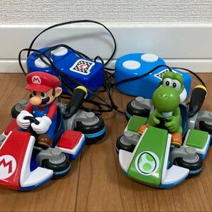 【開封品 2種セット】リモートコントロールカー マリオカート マリオ ヨッシー
