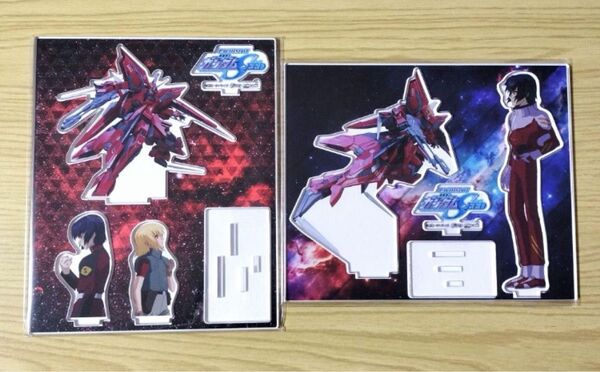 ホール限定 スマスロ ガンダムSEED アクリルスタンド 非売品 アスラン カガリ 2種2個セット パチンコ店限定 新品未開封