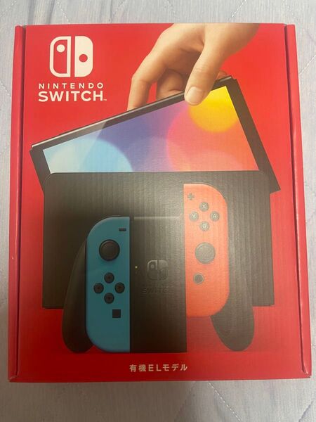 ニンテンドースイッチ 有機ELモデル 本体 ネオンブルー ネオンレッド Nintendo Switch 新品 未開封 店舗印なし