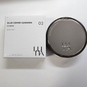 LUNA ルナ ブラーカバークッション 02 ベージュ
