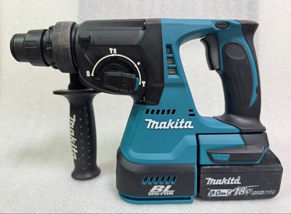 マキタ makita HR244D + バッテリー1個 6.0ah充電式ハンマドリル 18V