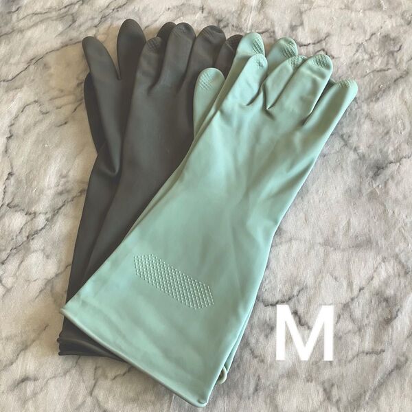 くすみカラー 未使用 おしゃれ ゴム手袋 まとめ売り 訳あり Mサイズ