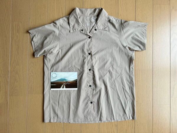 山と道★UL 半袖シャツ 美品 woman S アウトドアウエア 登山