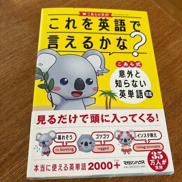 こあらの学校 これを英語で言えるかな?