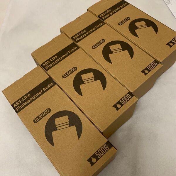 ELEGOO ABS-Like Photopolymer Resin 500g 4個セット ホワイト
