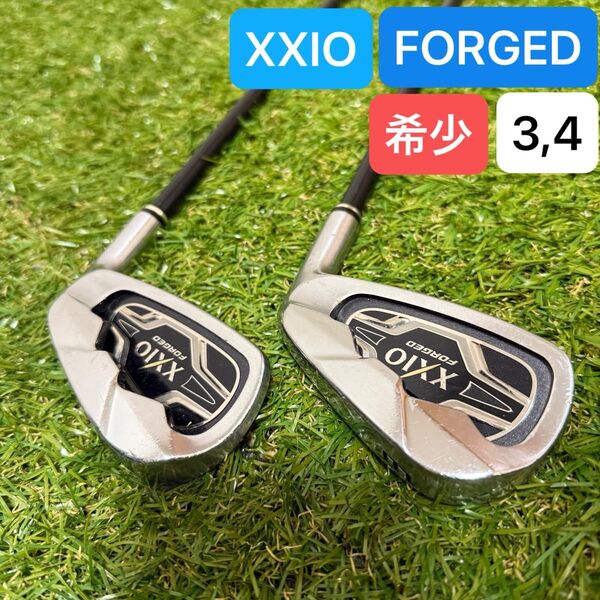 152 DUNLOP ダンロップ XXIO ゼクシオ FORGED フォージド 希少 3,4 アイアンセット MX3000