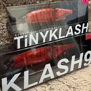 新品 未使用 タイニークラッシュLow&クラッシュ9Low オリカラ 赤鬼 セット