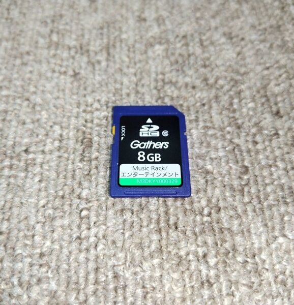 ホンダ純正ギャザズナビゲーション付属SDHCカード8GB/Class10エンターテイメントMusicRack等用 検Gathers