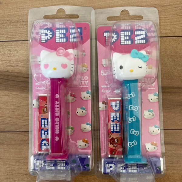 PEZ ペッツ サンリオ ハローキティ 2種セット 50周年記念 Sanrio