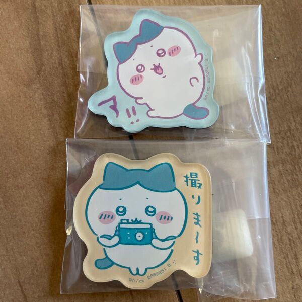 ちいかわ キャラマグネッツ ハチワレ ア!! 撮りま〜す 2種セット マグネット