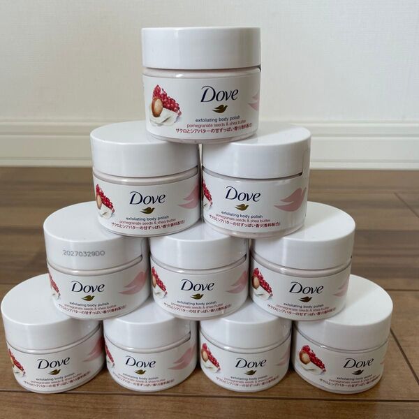 ダブ Dove クリーミースクラブ ザクロ&シアバター 50g×10個