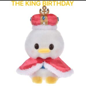 ディズニー ストア うるぽちゃちゃん ぬいぐるみ ドナルド◆王様 コスチューム 王冠 誕生日 バースデー
