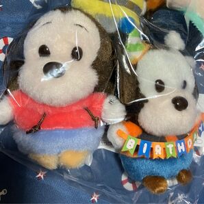 ディズニー 2個 うるぽちゃちゃん ぬいぐるみ◆グーフィー マックス◆グーフィー バースデー