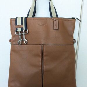 COACH コーチ 2way ショルダーバッグ トートバッグ レザー F71722