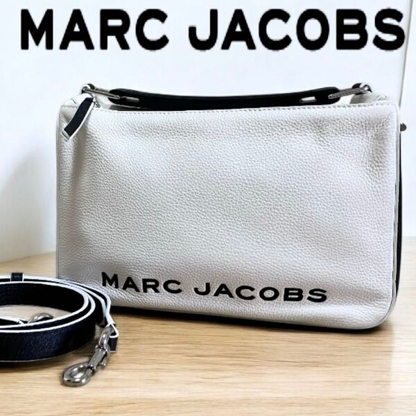美品 MARC JACOBS ソフトボックス 2way ショルダーバッグ
