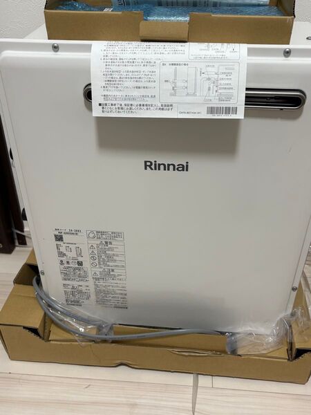 リンナイ Rinnai ガス給湯器 ruf-2003sag(b)、リンナイ リモコン MBC-155V(A) セット