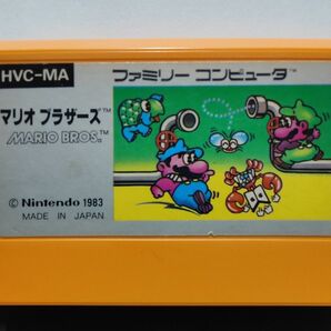 【ソフトのみ】ファミコン マリオブラザーズ【汚れあり】