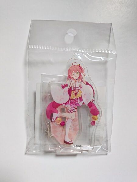 ホロライブ さくらみこ アクリルスタンドキーホルダー フェスティバルver.
